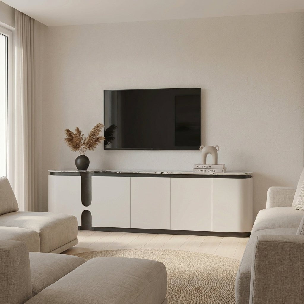 Modera Marble Top Console - Altera