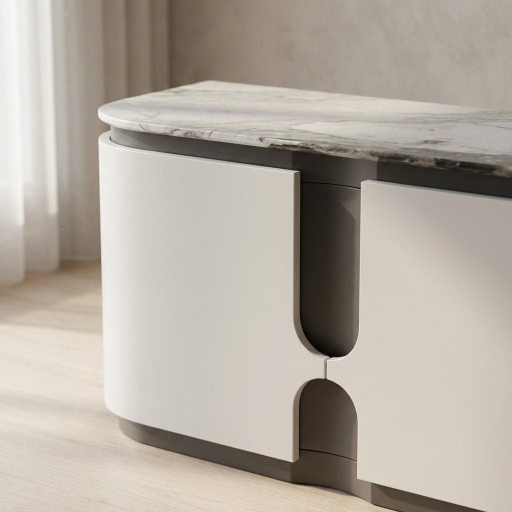 Modera Marble Top Console - Altera