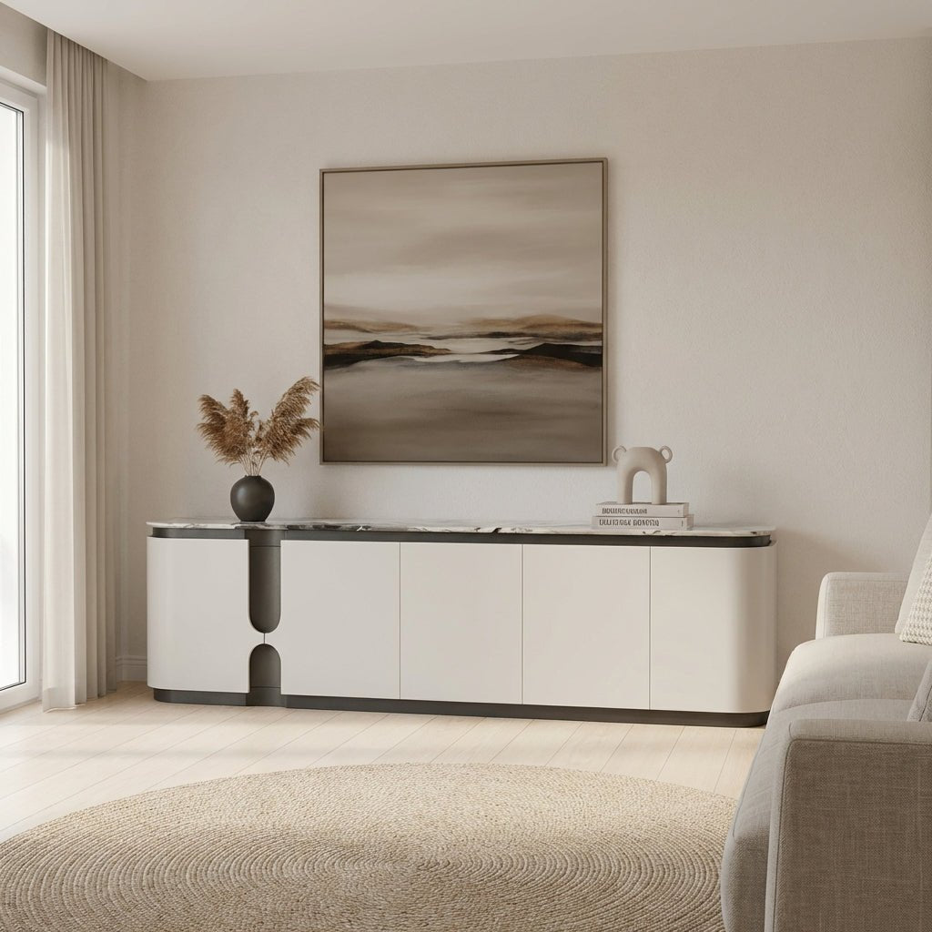 Modera Marble Top Console - Altera