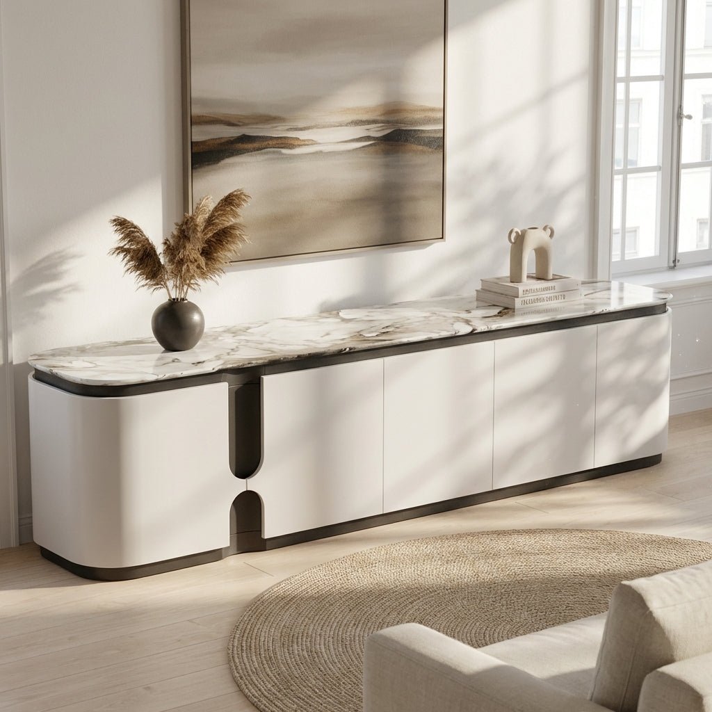Modera Marble Top Console - Altera