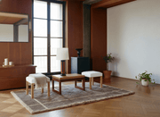 Modern Loft Handcrafted Silk Carpet - Altera