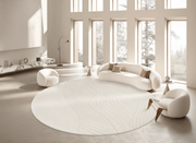 Modern Ripple Waterproof Diatom Silk Carpet - Altera