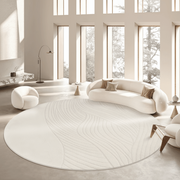 Modern Ripple Waterproof Diatom Silk Carpet - Altera
