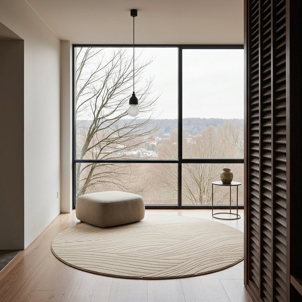 Modern Ripple Waterproof Diatom Silk Carpet - Altera