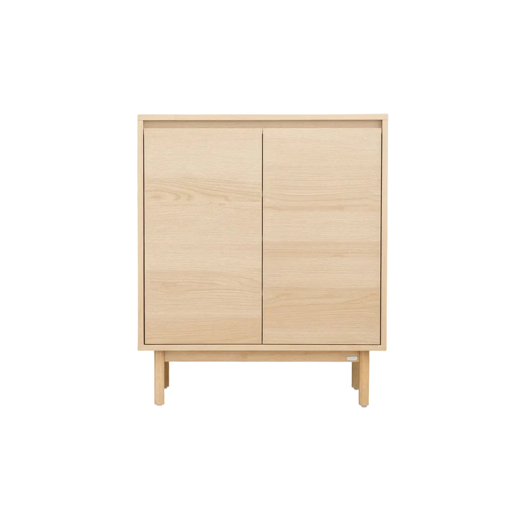 MOHO OSLO 901 Modern Wood Shoe Rack Decorative Entryway Storage Cabinet