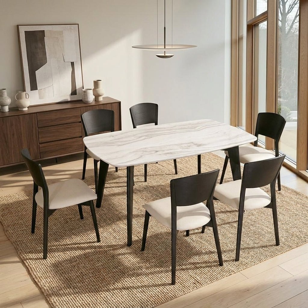 Monolith Noir Dining Set - Altera