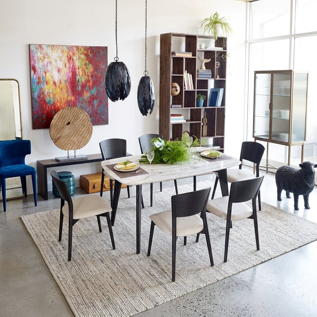 Monolith Noir Dining Set - Altera