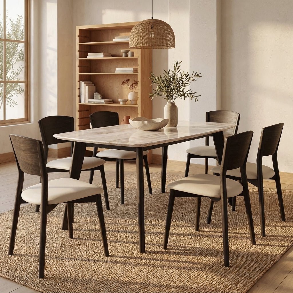 Monolith Noir Dining Set - Altera