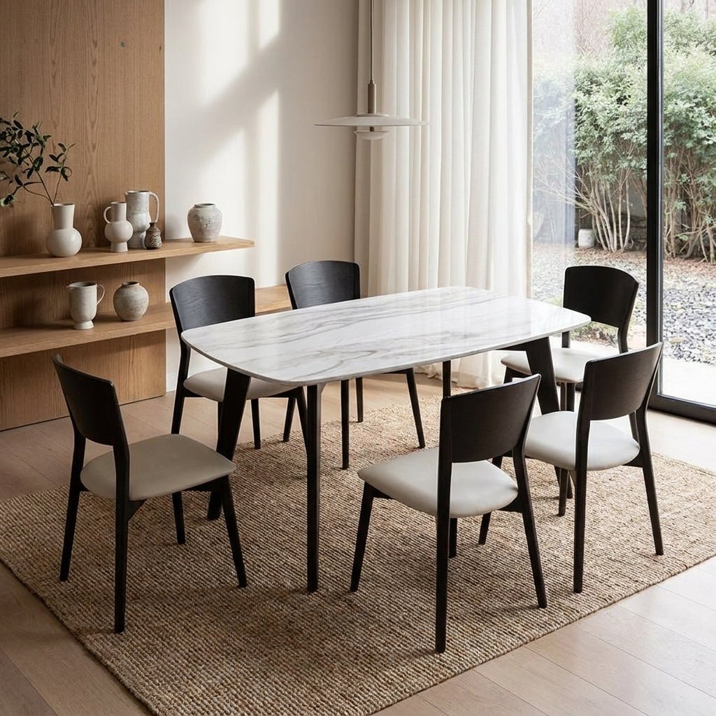 Monolith Noir Dining Set - Altera