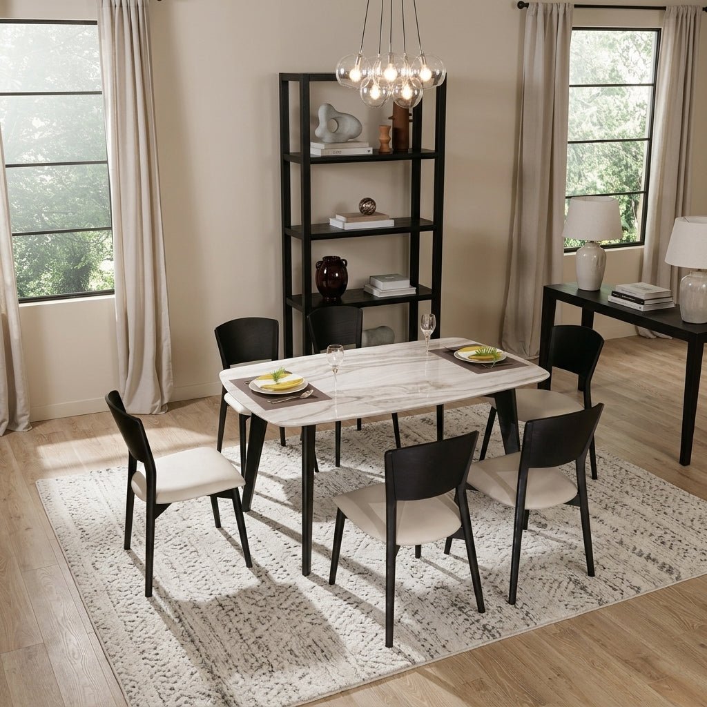 Monolith Noir Dining Set - Altera