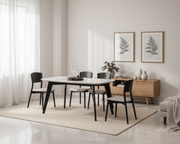 Monolith Noir Dining Set - Altera