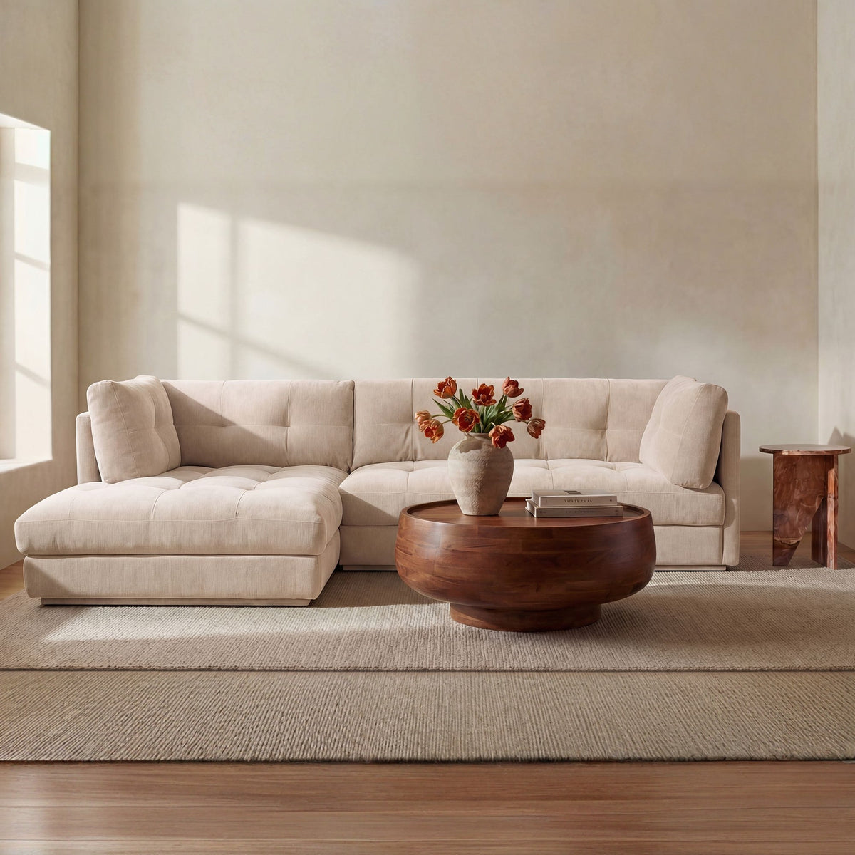 Moulins Tufted Sectional - Altera