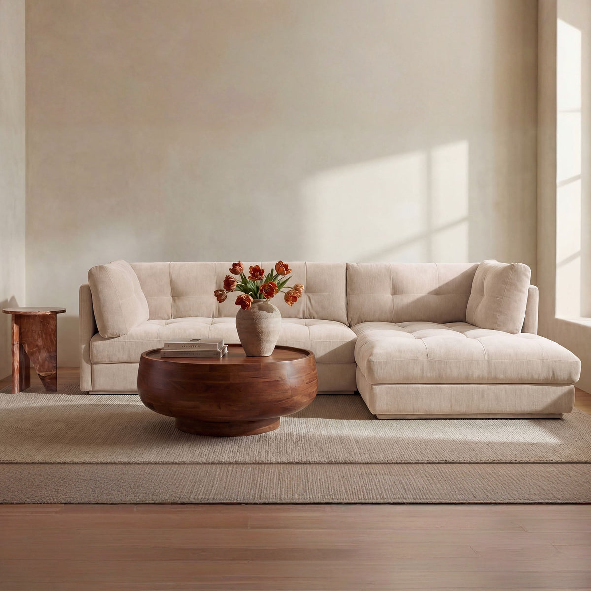 Moulins Tufted Sectional - Altera