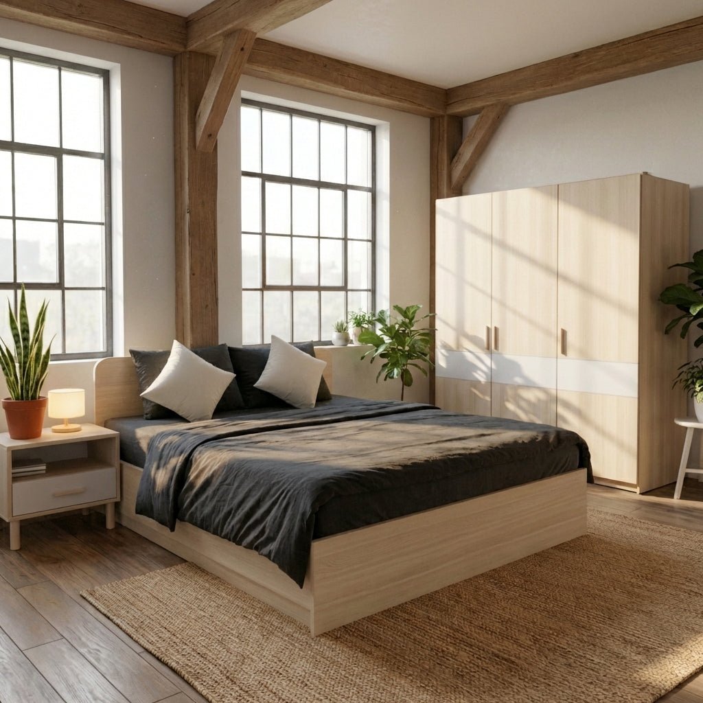 Narvik 201 Bedroom Furniture Combo Set - Altera