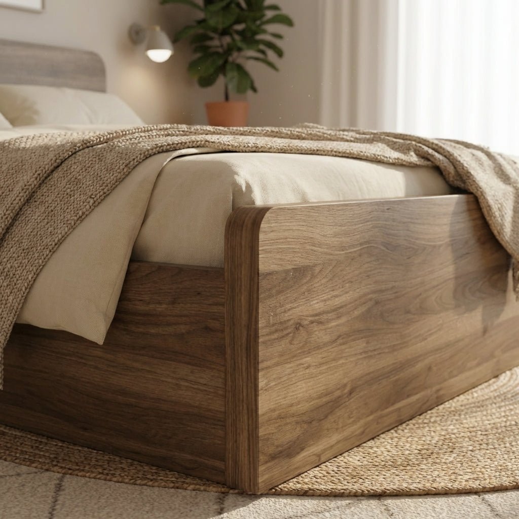 Narvik 201 Queen Wooden Bed - Altera