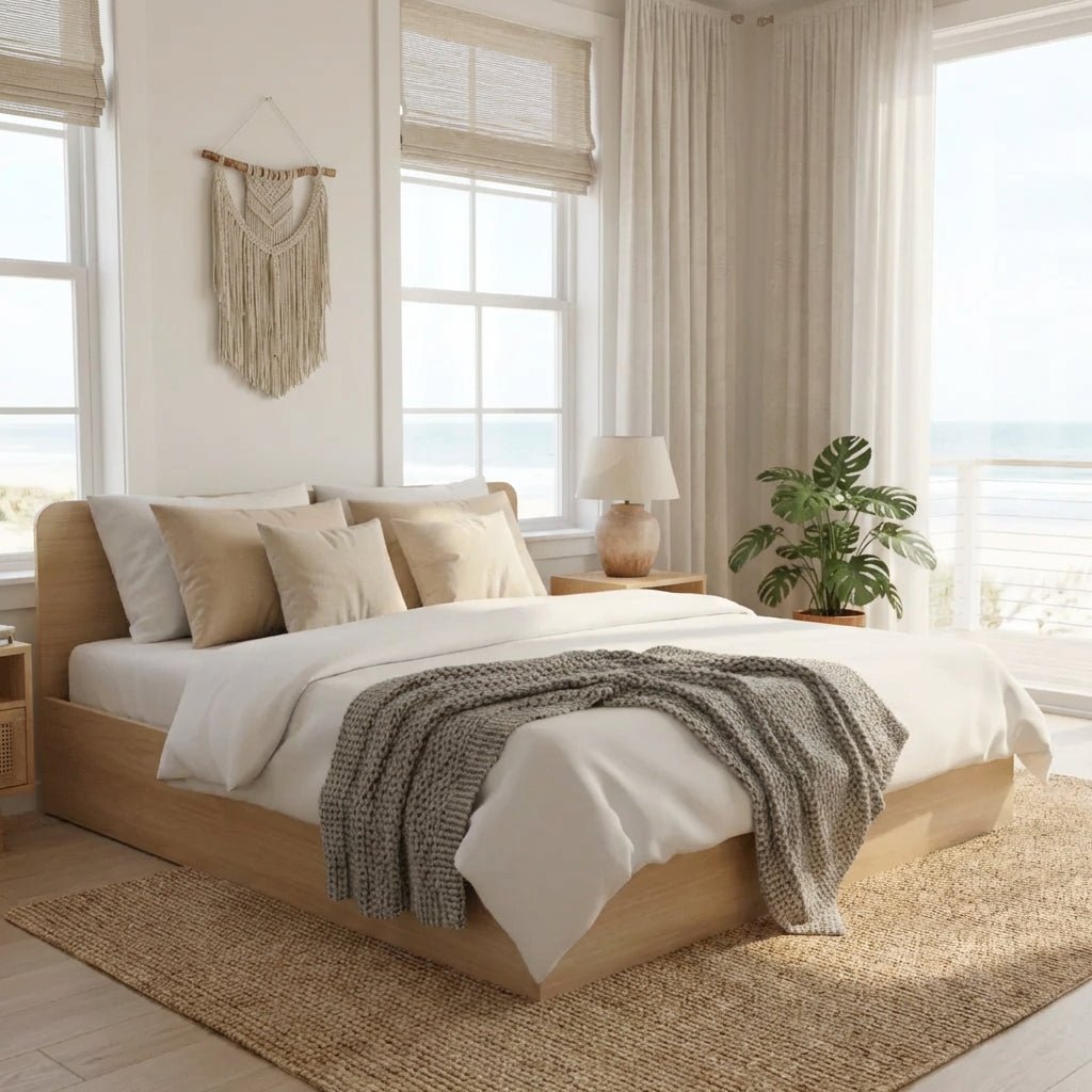 Narvik 201 Queen Wooden Bed - Altera