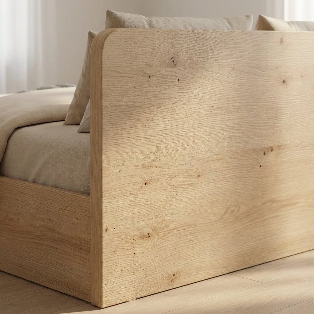 Narvik 201 Queen Wooden Bed - Altera