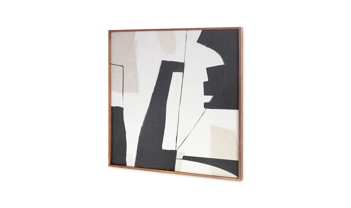 Navan Framed Painting Warm Palette - Altera