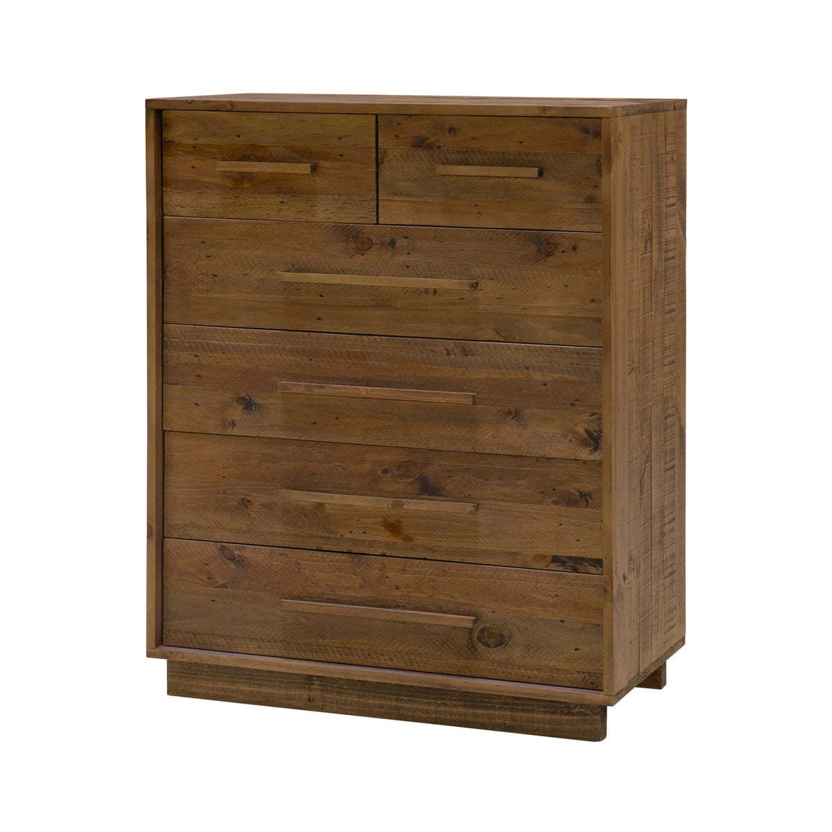 Nevis 6 Drawer Chest Dark Driftwood - Altera
