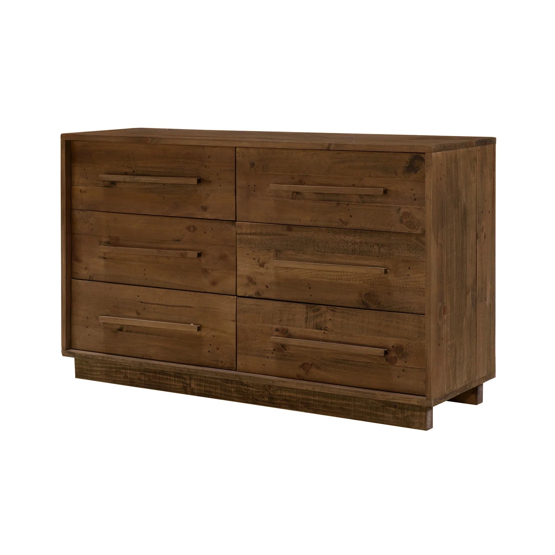 Nevis 6 Drawer Dresser Dark Driftwood - Altera