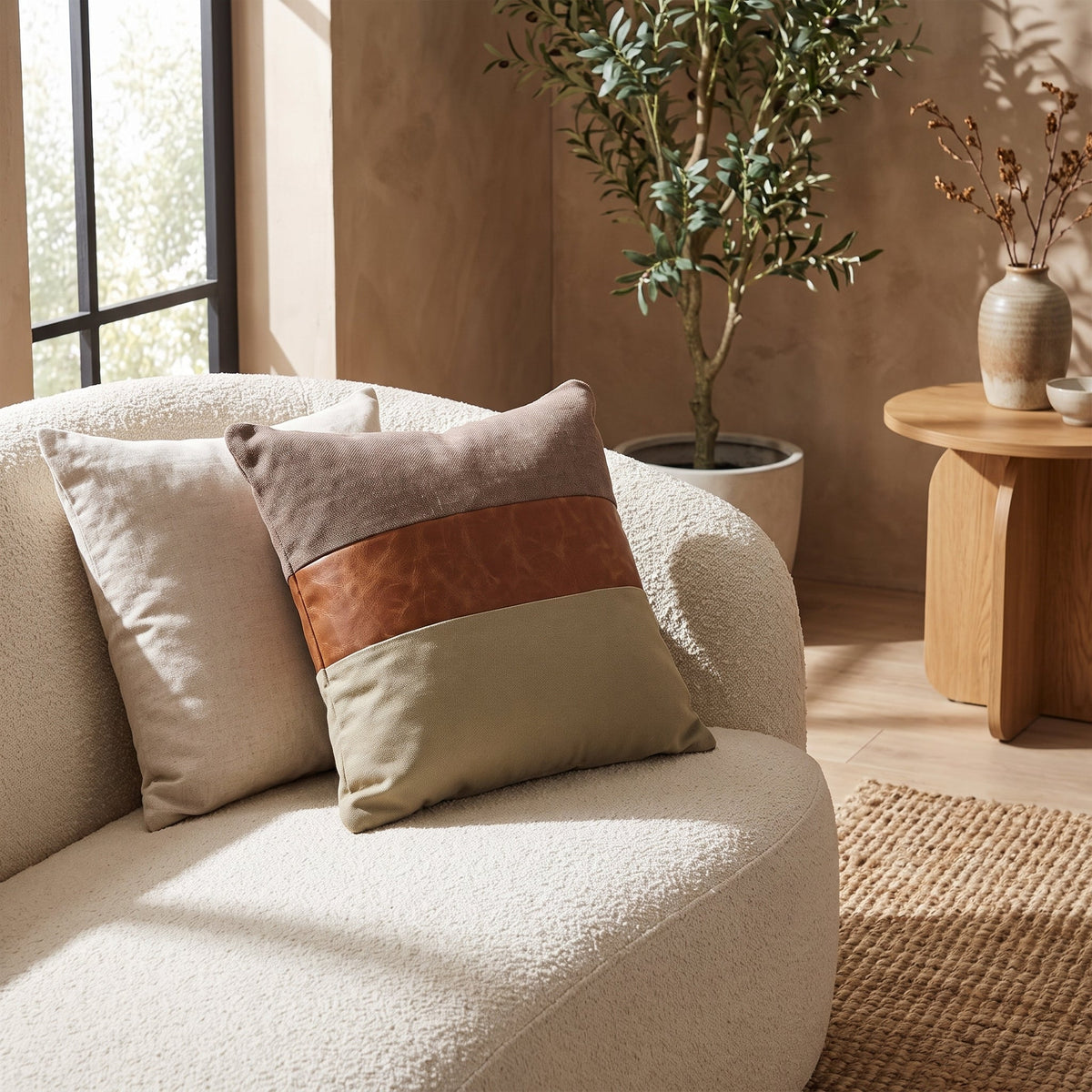 Newquay Three Tone Decorative Pillow - Altera
