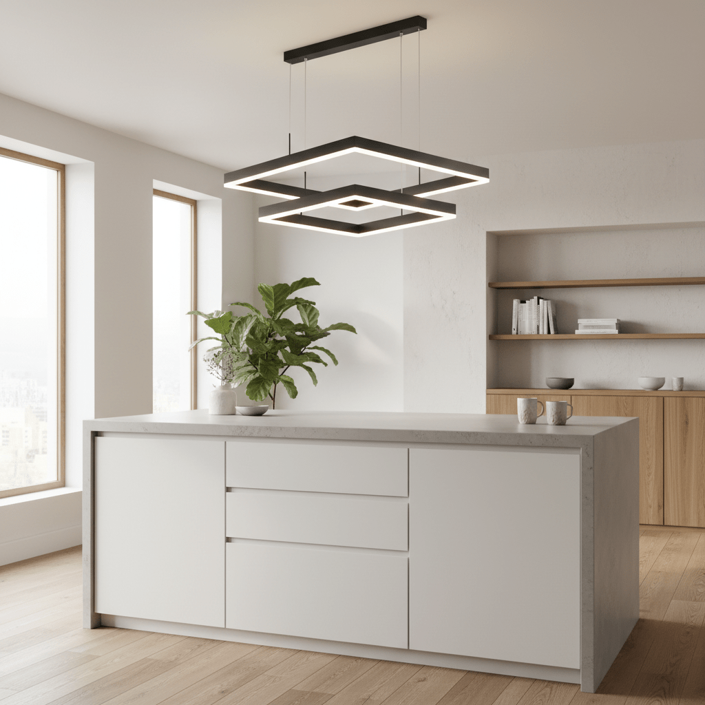 Nexus Geometric LED Chandelier - Altera