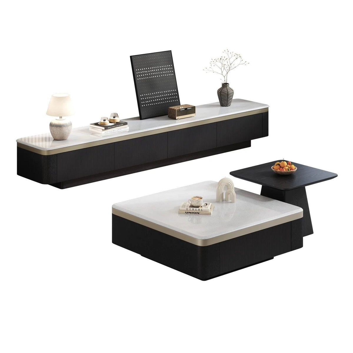 Nimes TV Stand & Coffee Table - Altera
