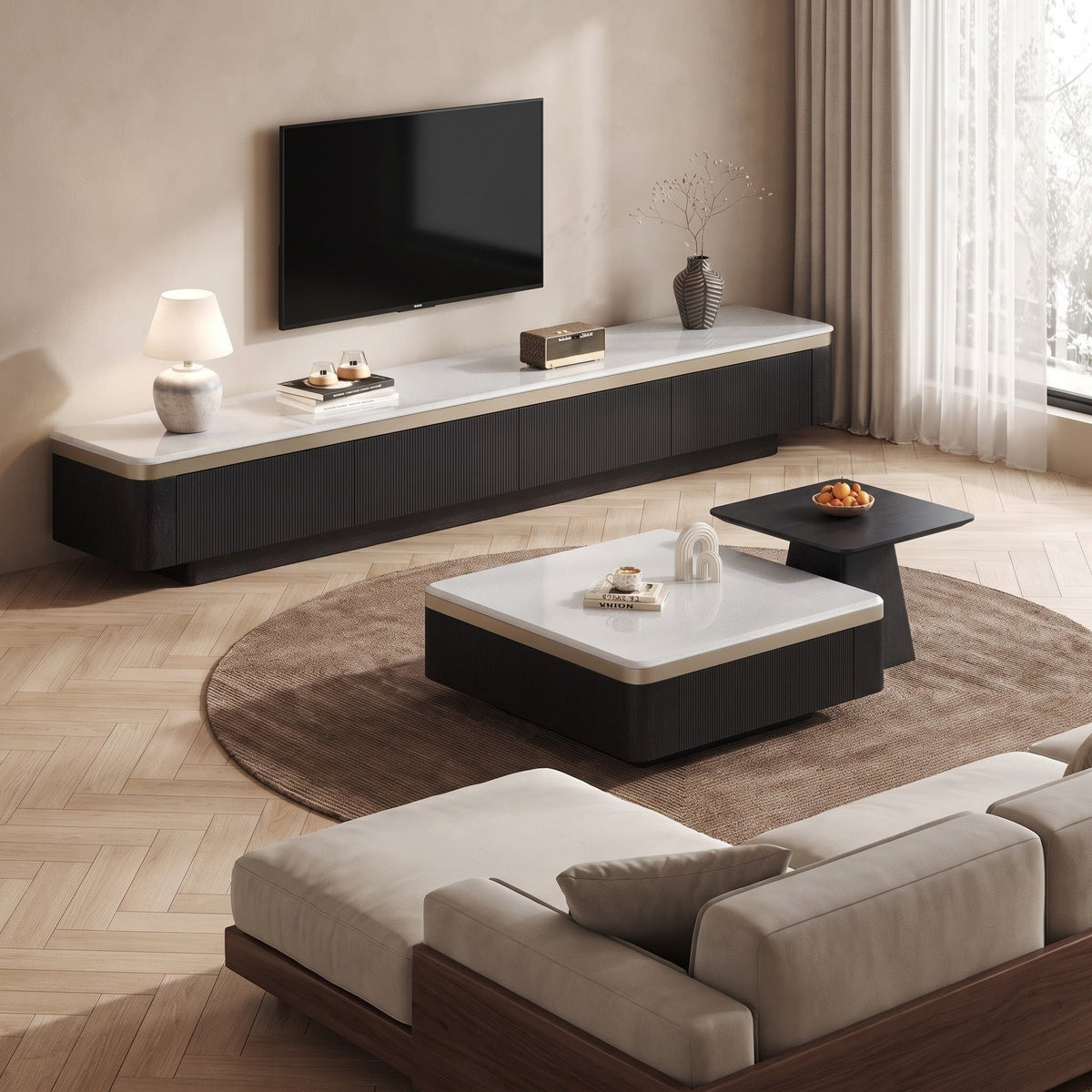 Nimes TV Stand & Coffee Table - Altera