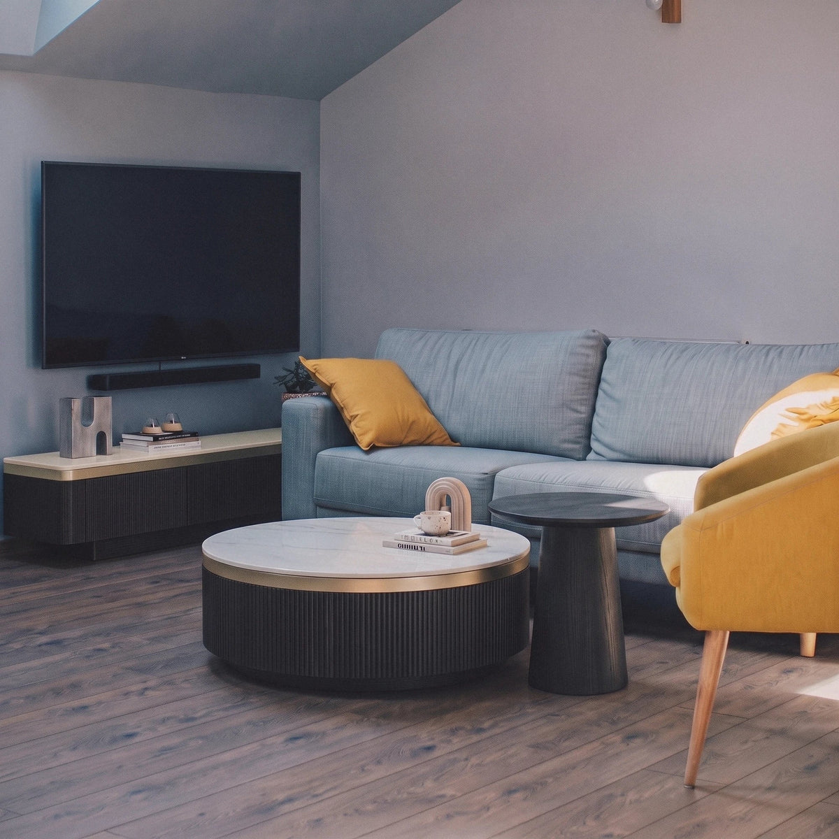 Nimes TV Stand & Coffee Table - Altera