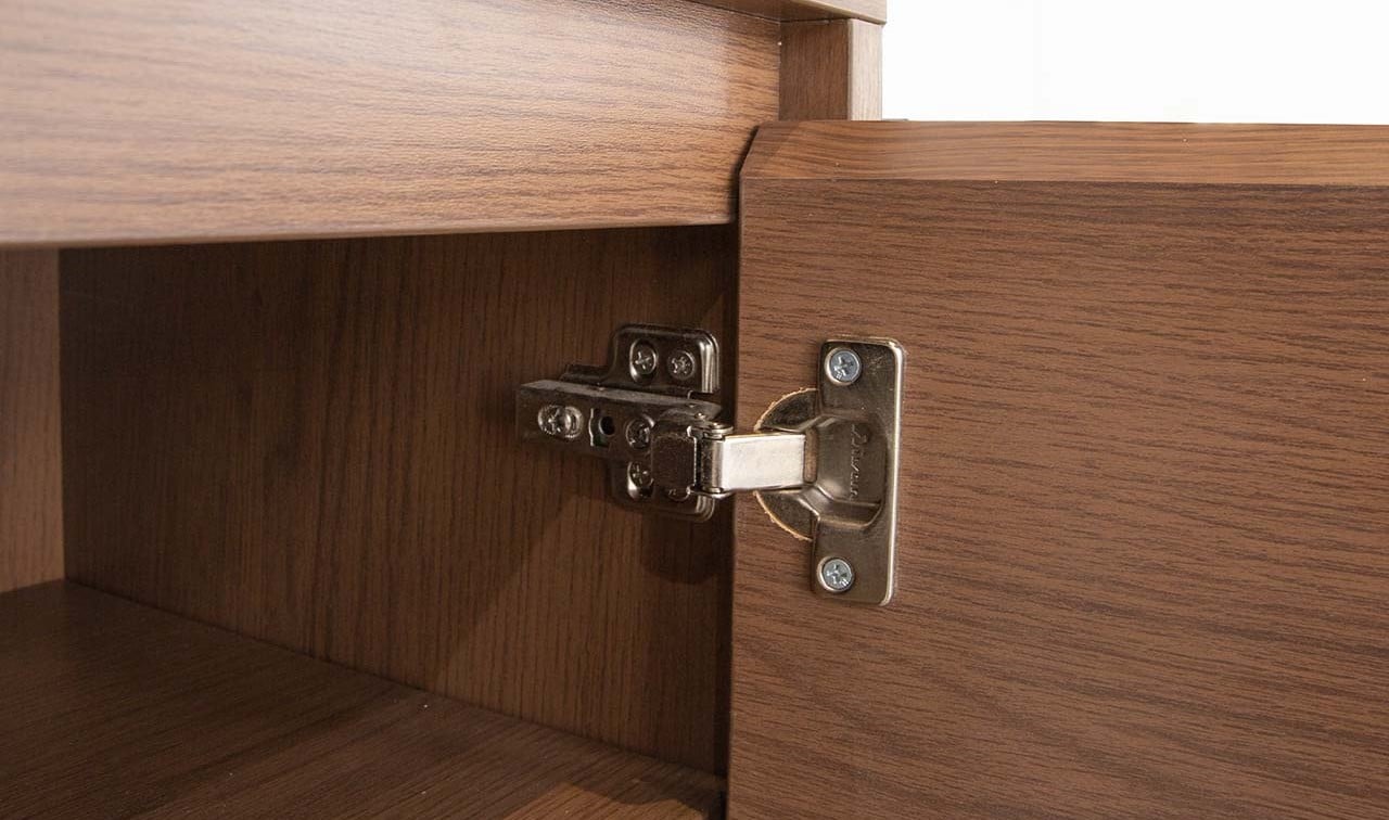 MOHO OSLO 901 Modern Wood Shoe Rack Decorative Entryway Storage Cabinet