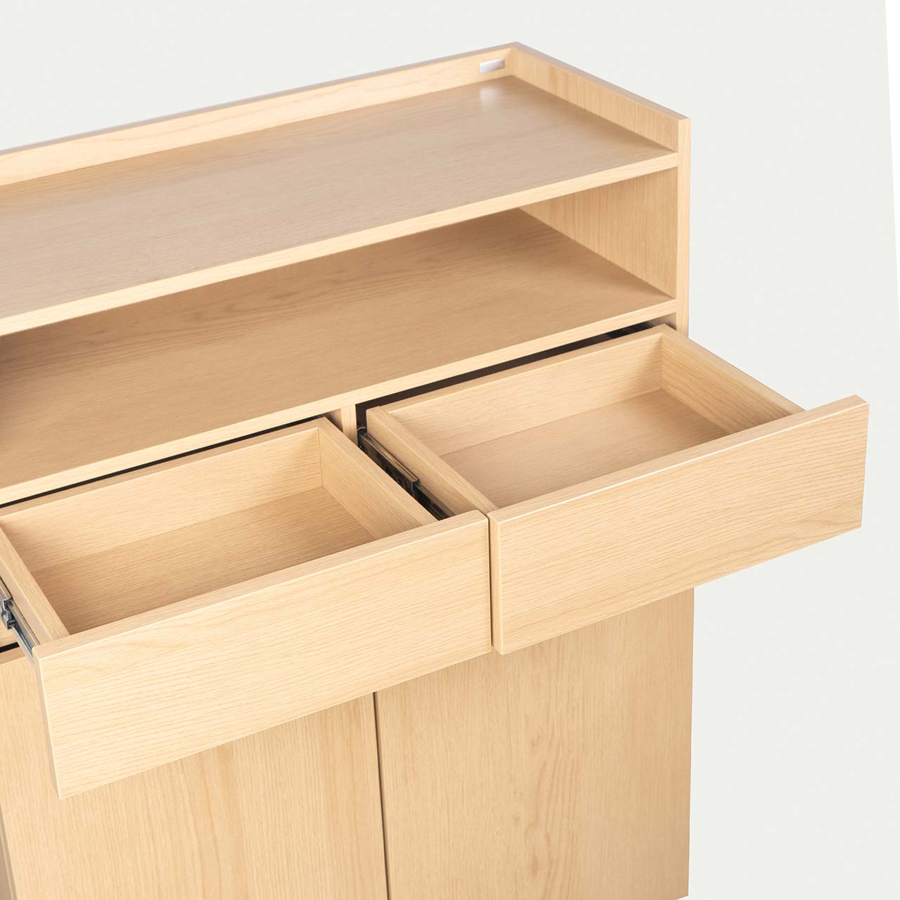 MOHO VIENNA 203 Multi-functional Wooden Shoe & Decorative Storage Cabinet