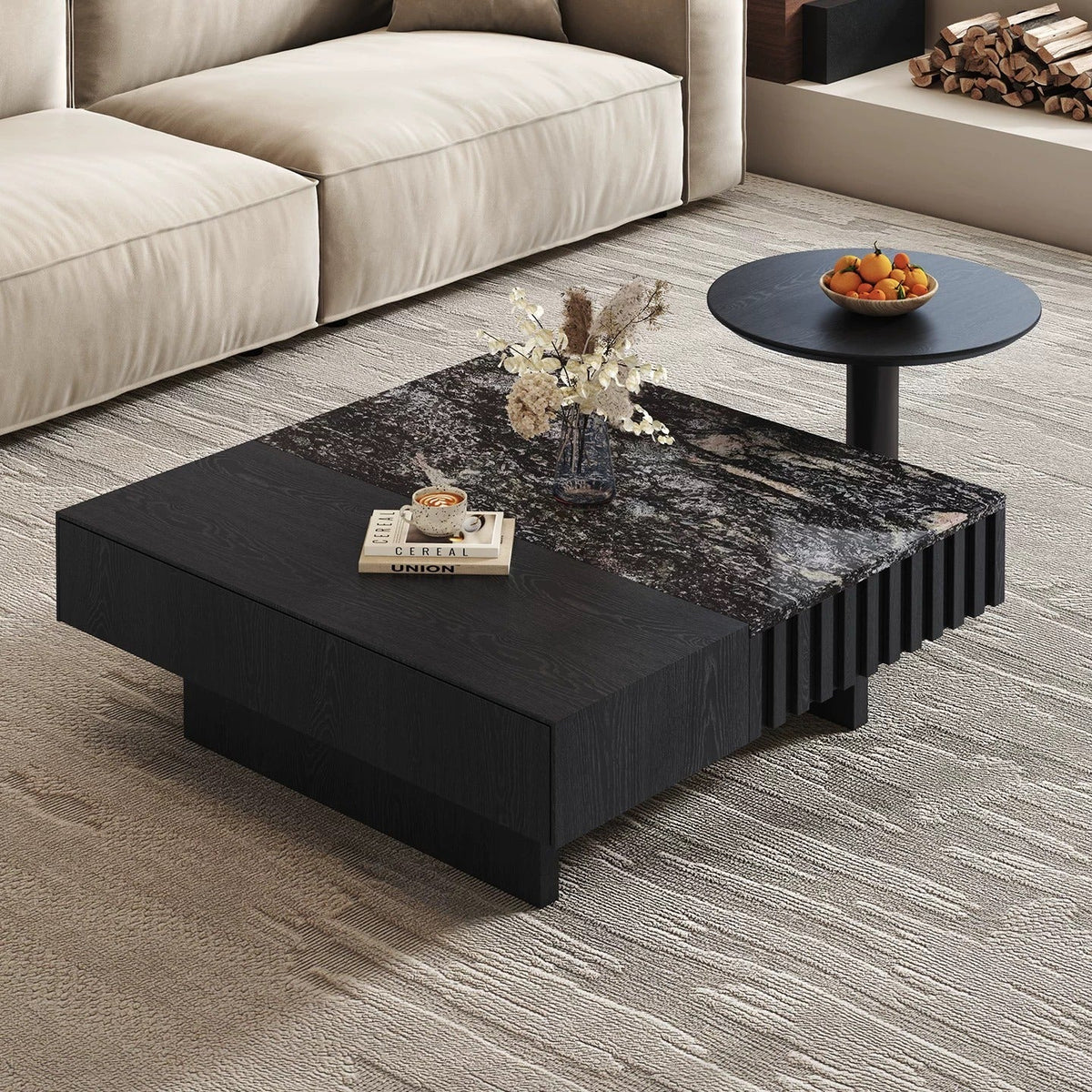 Novara Coffee Table & Side Table - Altera