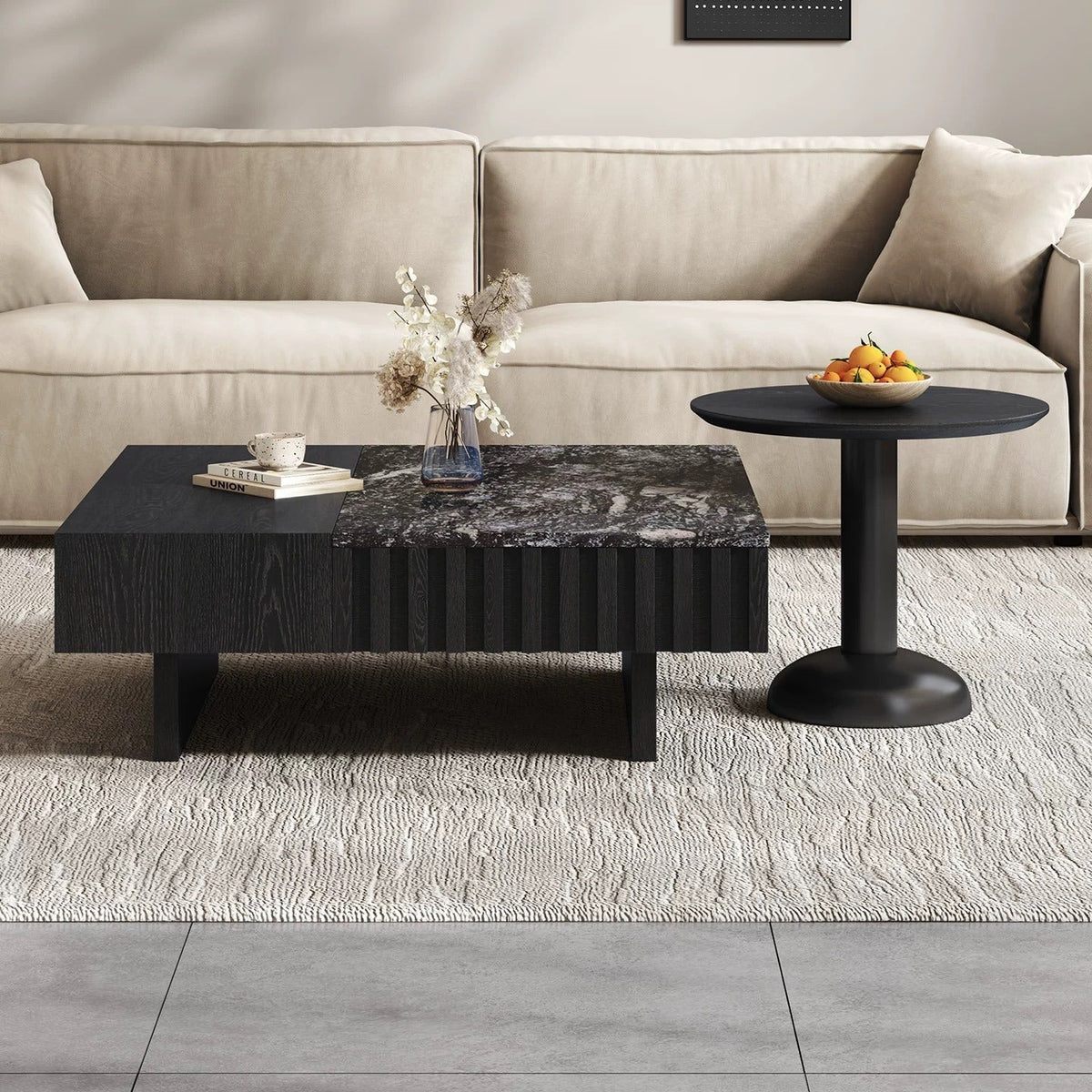 Novara Coffee Table & Side Table - Altera