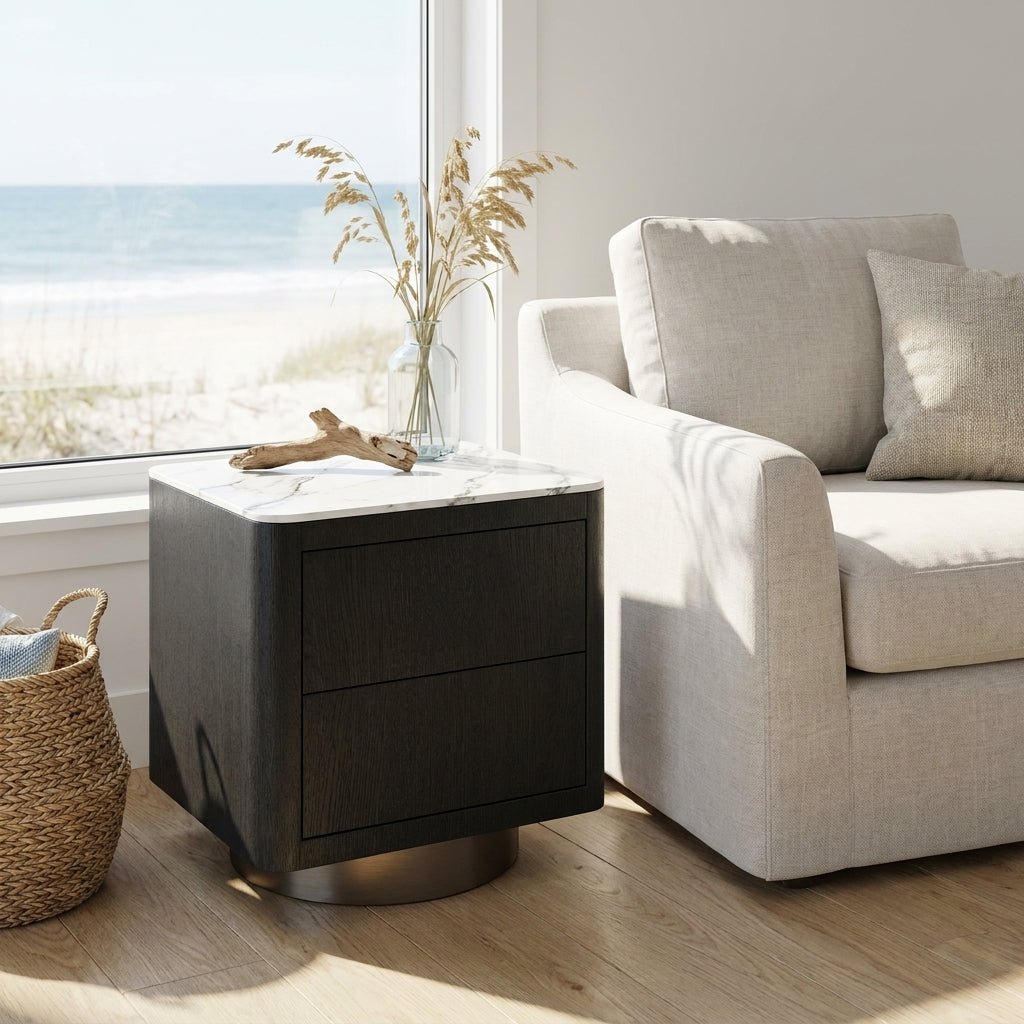 Offenbach King Bed with Matching Nightstands - Altera