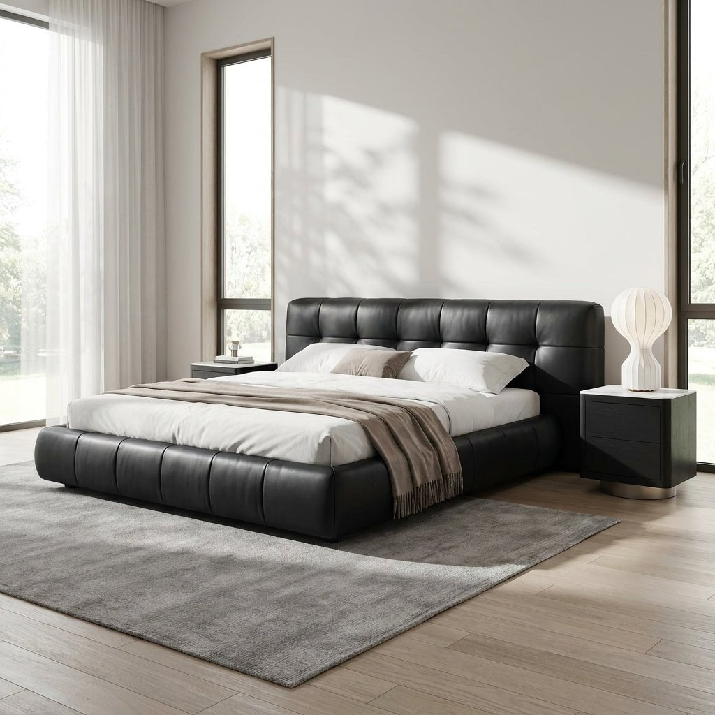 Offenbach King Bed with Matching Nightstands - Altera