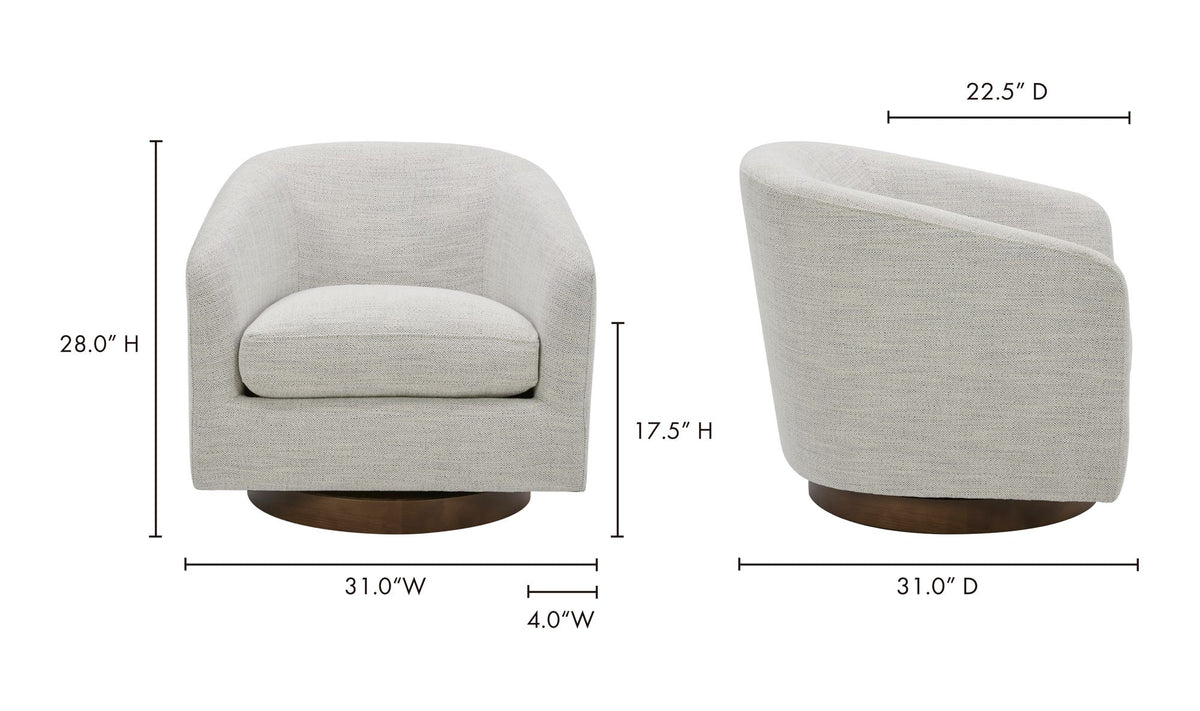 Oporto Swivel Chair - Altera