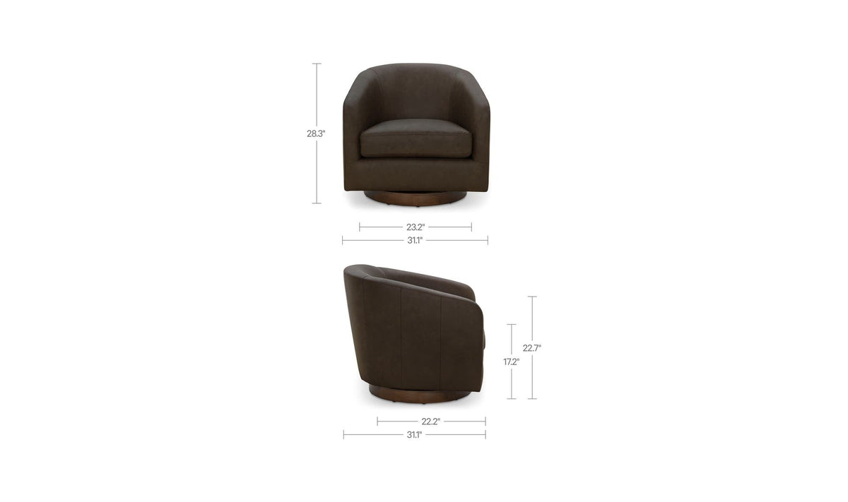 Oporto Swivel Chair - Altera