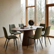 Orla Oval Walnut Dining Set - Altera
