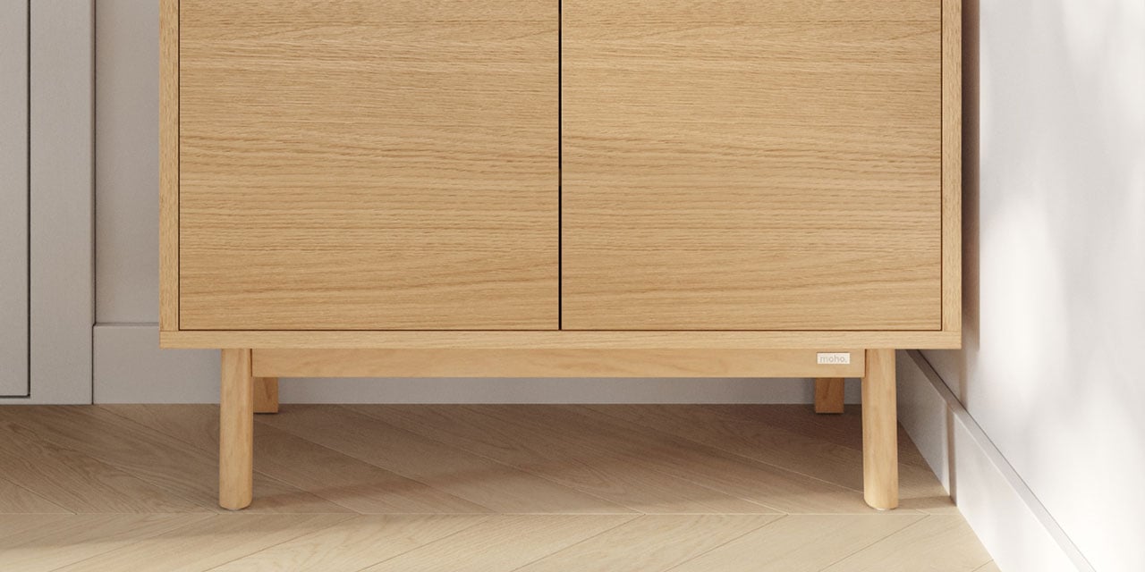 Oslo 901 Wood Shoe Rack - Altera