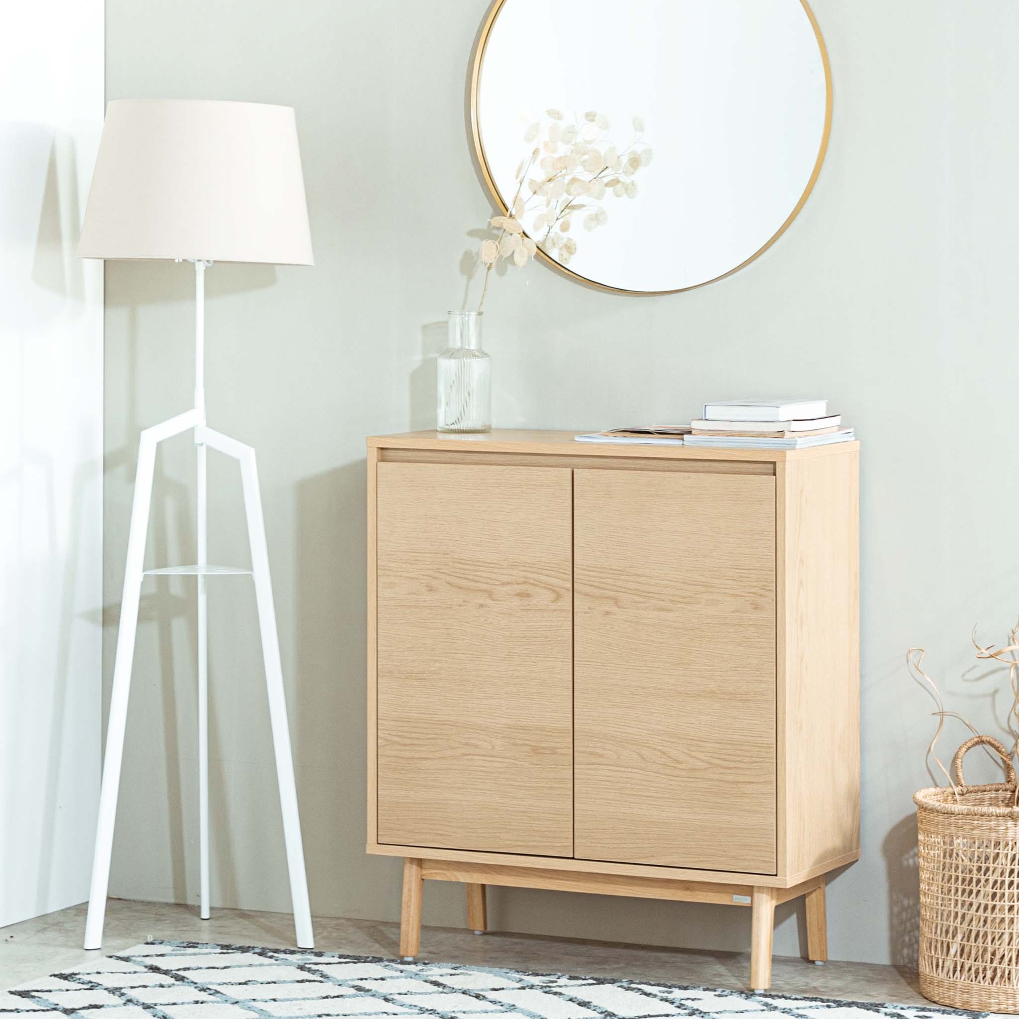 Oslo 901 Wood Shoe Rack - Altera