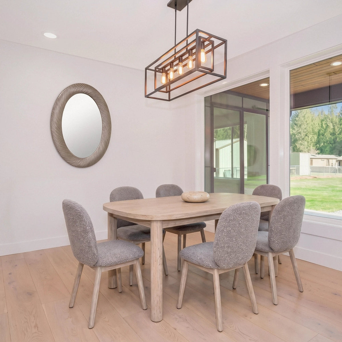 Ostend Extension Acacia Dining Set - Altera