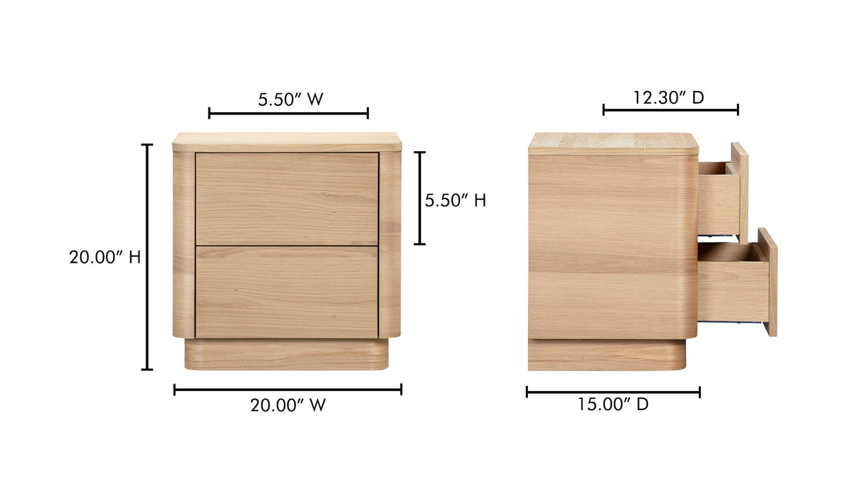 Ostuni Tall Nightstand - Altera