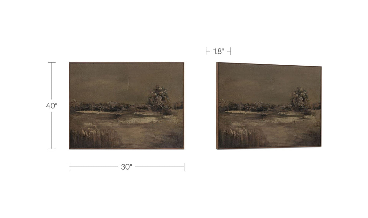 Oxwich Framed Painting - Altera