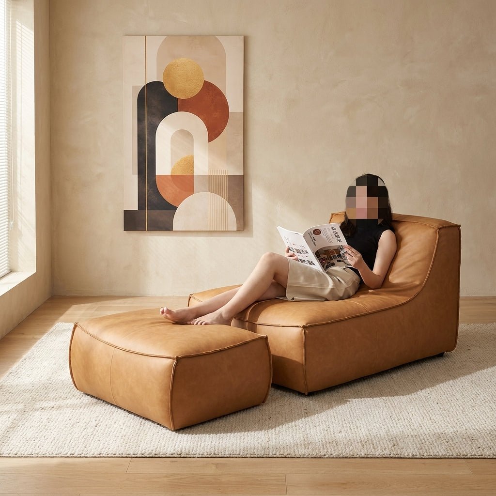 P02 Single Sofa & Ottoman Set - Altera
