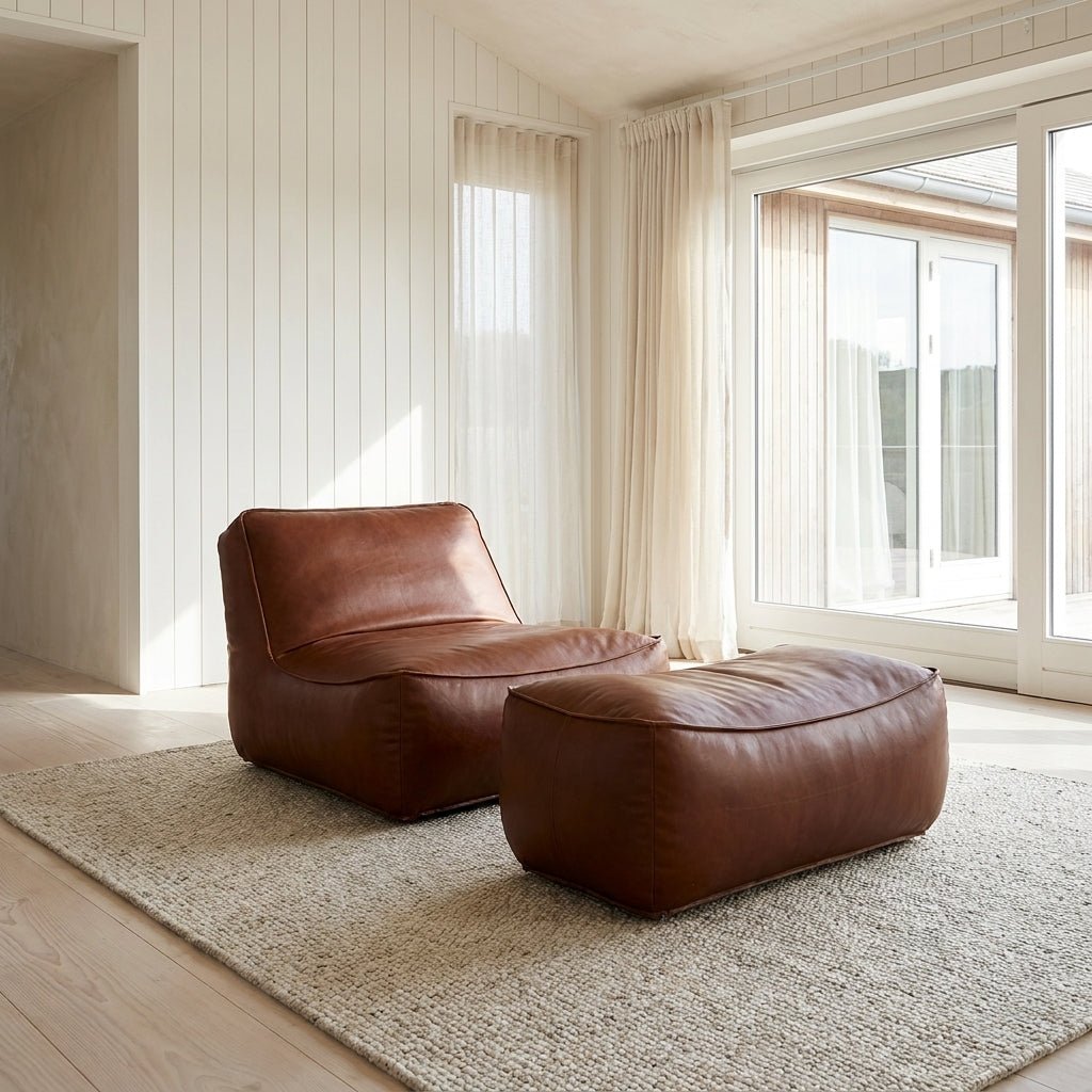 P02 Single Sofa & Ottoman Set - Altera