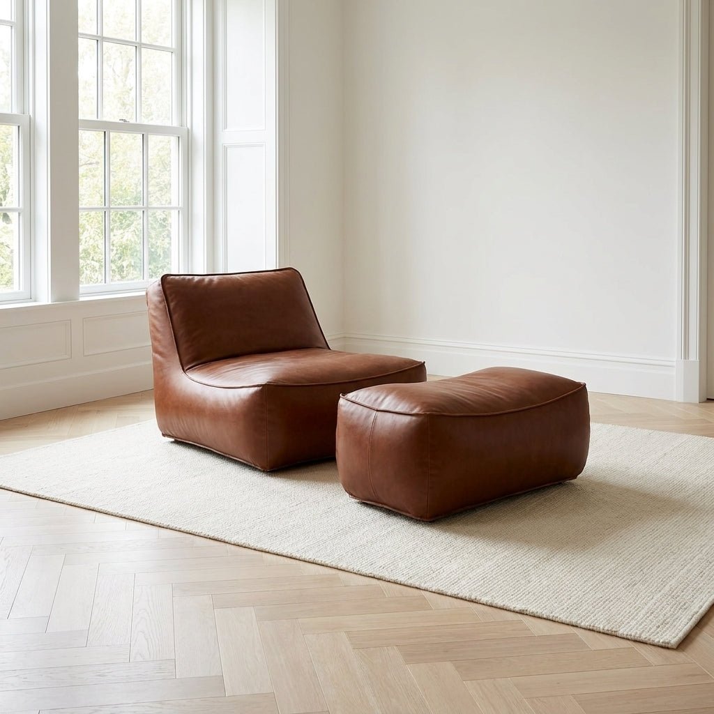 P02 Single Sofa & Ottoman Set - Altera