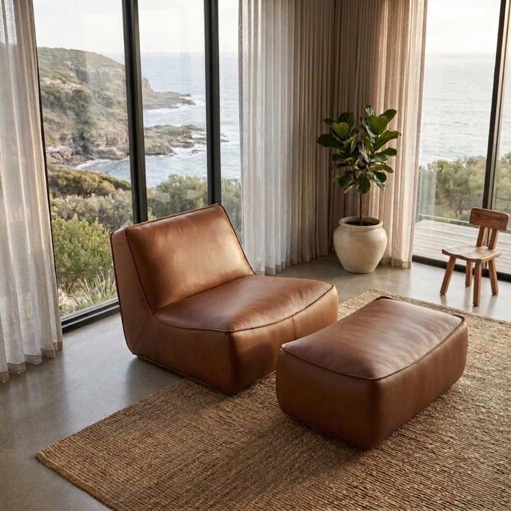 P02 Single Sofa & Ottoman Set - Altera