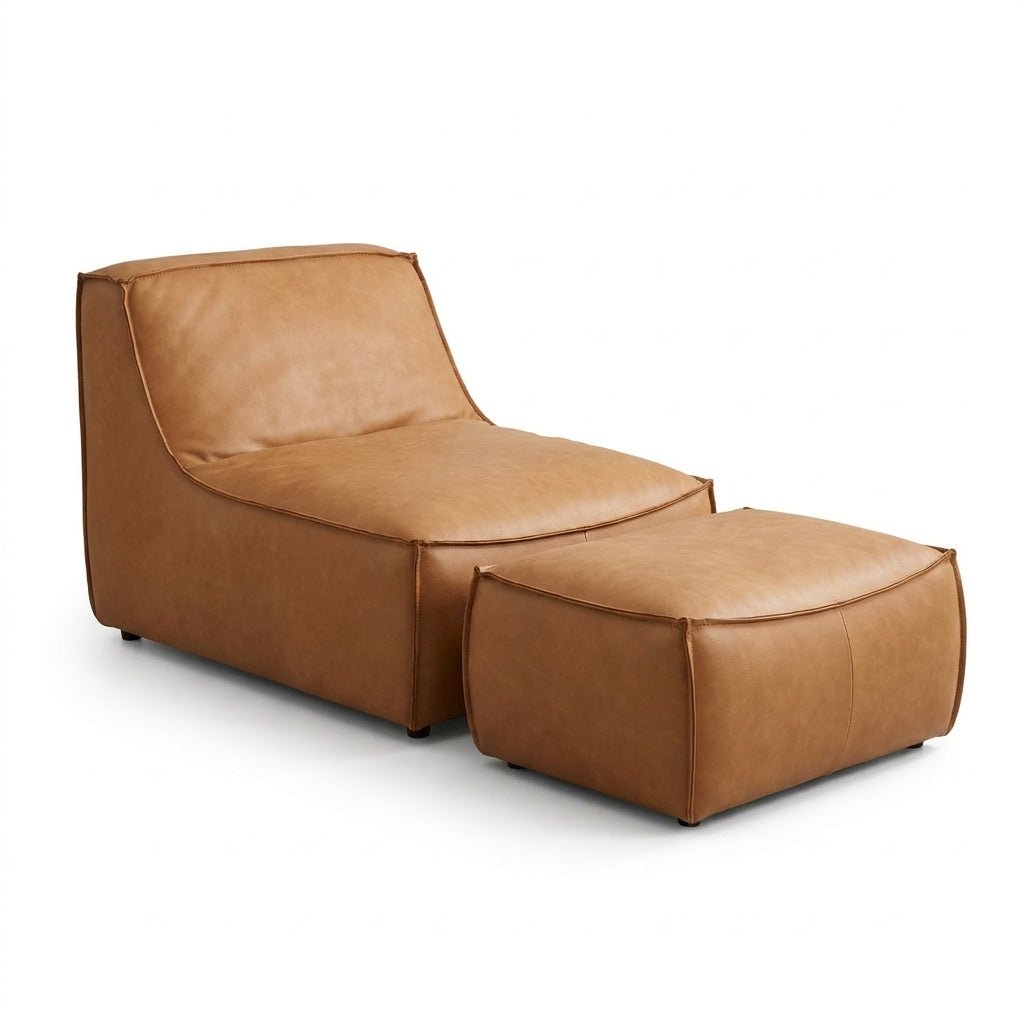 P02 Single Sofa & Ottoman Set - Altera