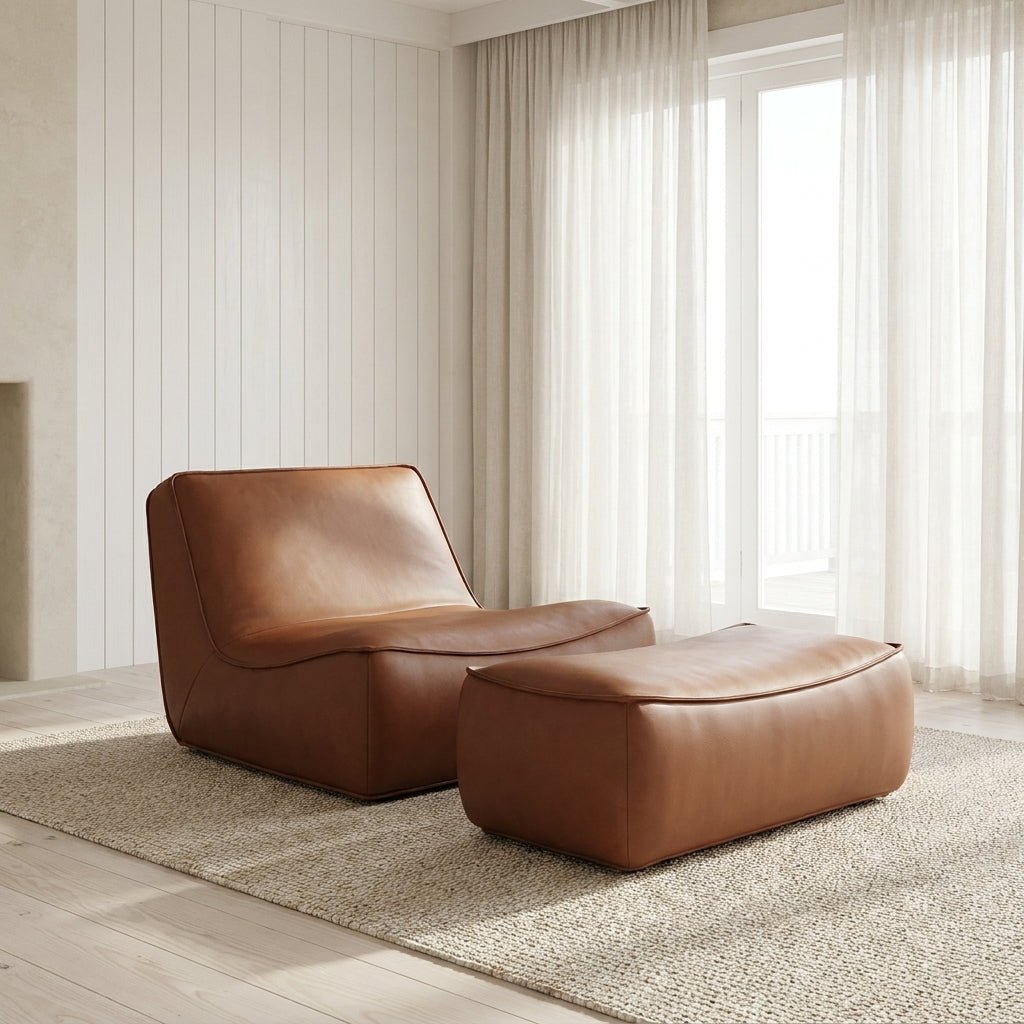 P02 Single Sofa & Ottoman Set - Altera
