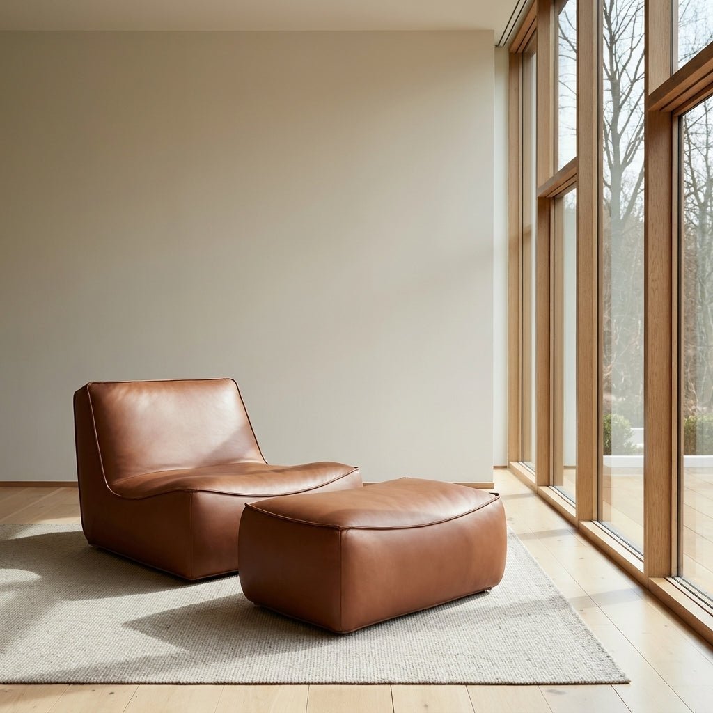P02 Single Sofa & Ottoman Set - Altera